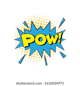 Comic Text, Pop Art style.Cartoon sound effect illustration