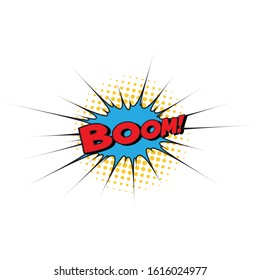 Comic Text, Pop Art style.Cartoon sound effect illustration