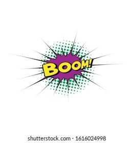Comic Text, Pop Art style.Cartoon sound effect illustration