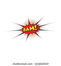 Comic Text, Pop Art style.Cartoon sound effect illustration