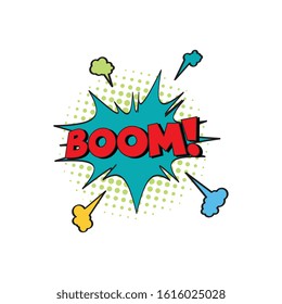 Comic Text, Pop Art style.Cartoon sound effect illustration