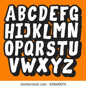 Comic Vector Alphabet