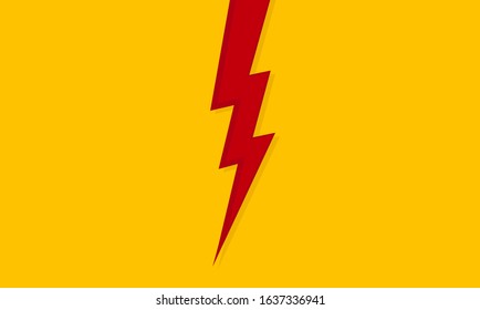 Comic versus background. Vector illustration