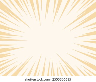 Comic vintage texture light flare sun burst background illustration vector layout banner backdrop copy space editable