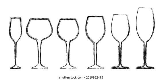 6 Wineglas vector Images, Stock Photos & Vectors | Shutterstock