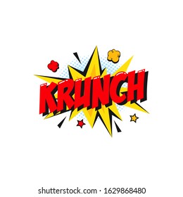 Comic Word Sound Effect Vector Stock