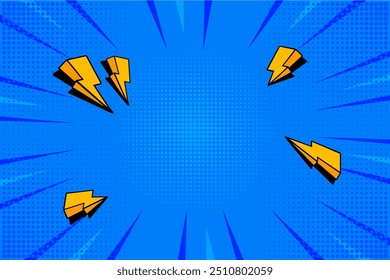 comic zoom background vector free