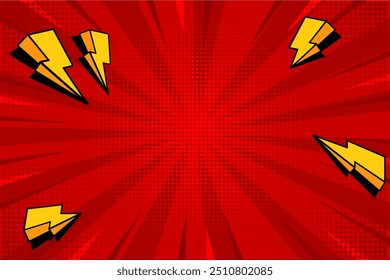 comic zoom background vector free