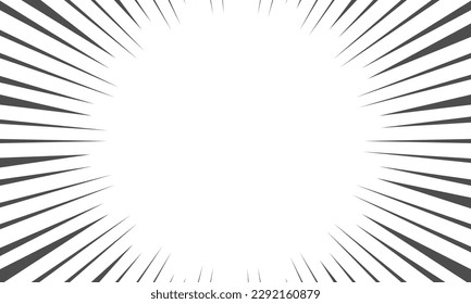 Fondo de la línea de concentración monocromática