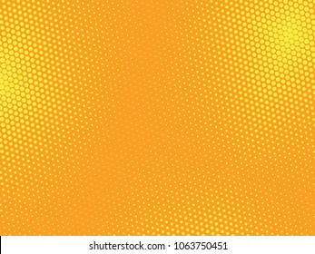 Comics background halftone dots, pop art retro style. Vector illustration.