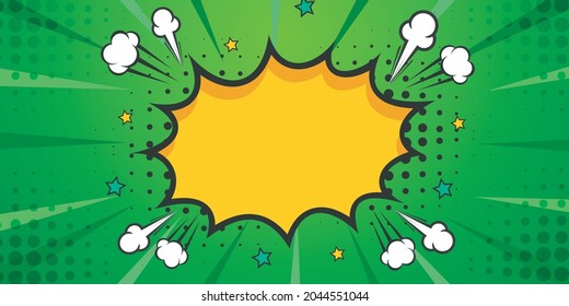 Comics background. Pop art or retro comics style effect