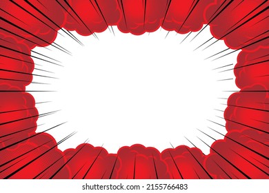 Comics background. Pop art or retro comics style effect. Vector illustration.
