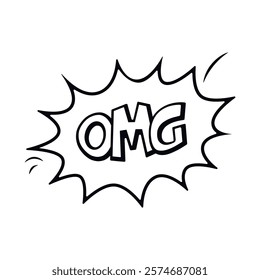 Comics bomb and explosion. Speech bubble with word bam. Design elements for print. Cartoon flat vector isolated element on white background
