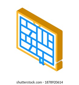 Comics Buch isometrische Icon Vektorgrafik. Comics-Buchschild. einzelne Symbolillustration