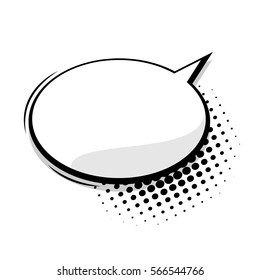 Comics book sketch explosion burst bomb. Creative composition idea conversation. Blank template comic text speech oval bubble. Halftone dot comic background style pop art. Dialog empty box space