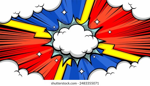 Comics boom backgrounds. Bang design. Hand drawn vector illustration