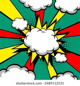 Comics boom backgrounds. Bang design. Hand drawn vector illustration