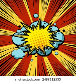 Comics boom backgrounds. Bang design. Hand drawn vector illustration