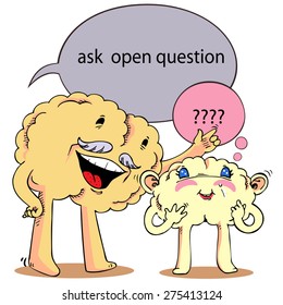 Comics brains of elderly people are now asking the child's brain.