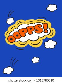 comics bubble. pop art style. kids wear.