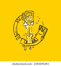 comics cartoon icon logo design