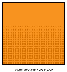 Comics Color Halftone Background graphic effects. Vector illustration