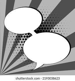 Comics Design Frames. Beautiful Photo Frame Set With Boom Bubbles For Design Collage, Funny Cute Comic Photos Collection For Kids, Design Drawing