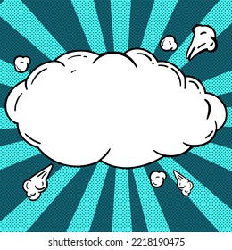 Comics Design Frames. Beautiful Photo Frame Set With Boom Bubbles For Design Collage, Funny Cute Comic Photos Collection For Kids, Design Drawing