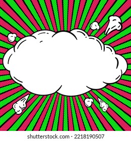 Comics Design Frames. Beautiful Photo Frame Set With Boom Bubbles For Design Collage, Funny Cute Comic Photos Collection For Kids, Design Drawing