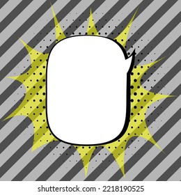 Comics Design Frames. Beautiful Photo Frame Set With Boom Bubbles For Design Collage, Funny Cute Comic Photos Collection For Kids, Design Drawing