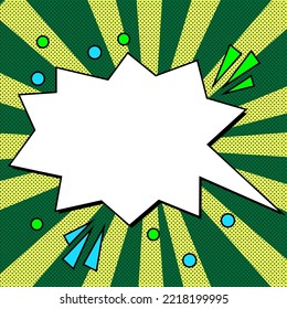 Marcos de diseño de historietas. Bonito Marco Fotográfico Con Burbujas De Auge Para Collage De Diseño, Divertida Colección De Fotos De Cómic Para Niños, Diseño Dibujo