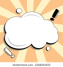 Comics Design Frames. Photo Frame Set With Explosion Bubbles For Add Collage, Funny Cute Comic Photos Collection For Promotion