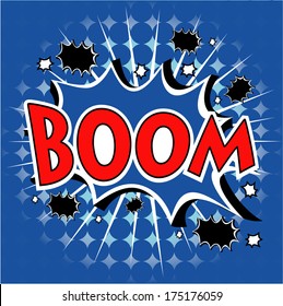 comics icon over blue background vector illustration