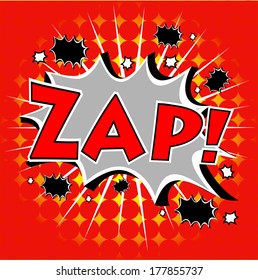 comics icon over red background vector illustration 