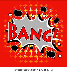 comics icon over red background vector illustration 