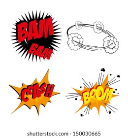 comics icons over white background vector illustration