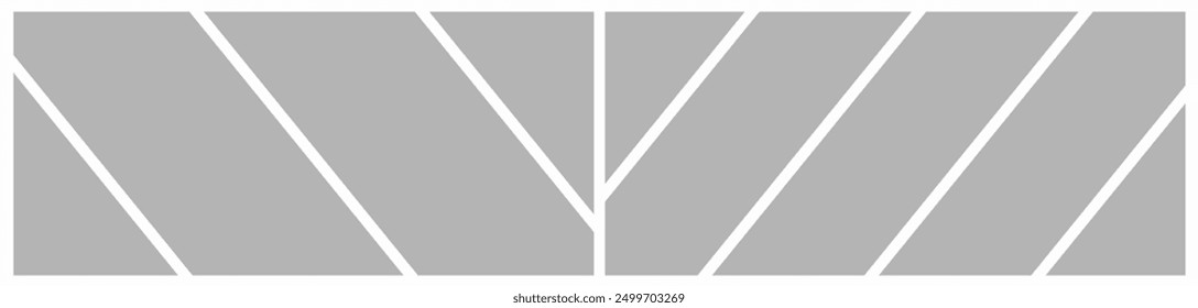 comics page grid layout abstract photo frames and digital photo wall template