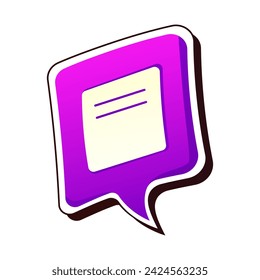 Comics phrase of colorful set. . The simplicity of the background accentuates the vibrancy of the illustration, allowing the messages to take center stage. Vector illustration.