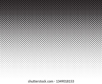 Comics style black white flat gradient pattern vector