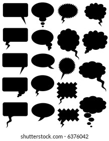 Speech Bubbles Icon Symbol Sign Stock Vector (Royalty Free) 1439088797