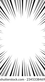 radialer Comicstreifen-Hintergrund