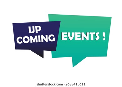 Up Coming Events Banner and poster design 