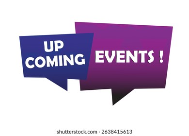 Up Coming Events Banner and poster design 