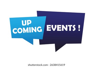 Up Coming Events Banner and poster design 