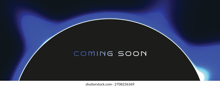 Próximamente Vector de fondo en la superficie Abstractas oscura con efectos de luz brillante