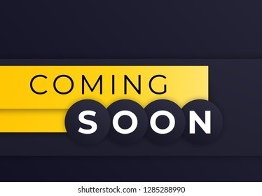 Coming Soon banner