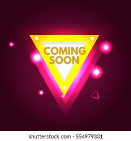 Coming soon banner