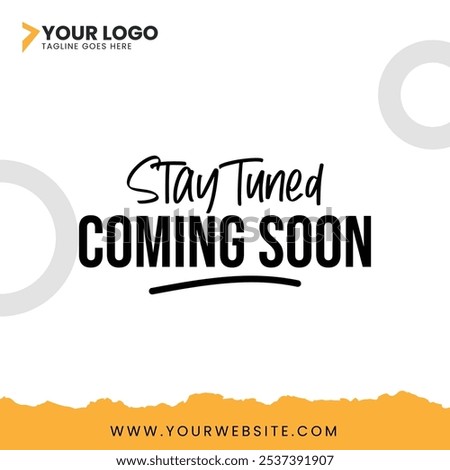 Coming Soon Banner Design Template , Stay Tune Poster design