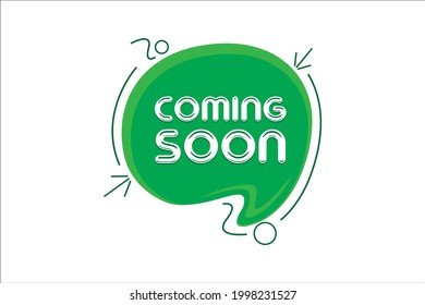 coming soon banner promotion template vector