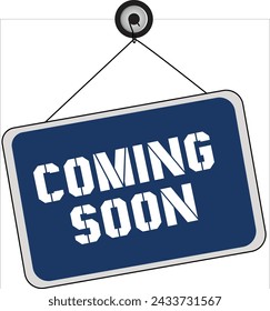 
Coming Soon Banner vector Design 